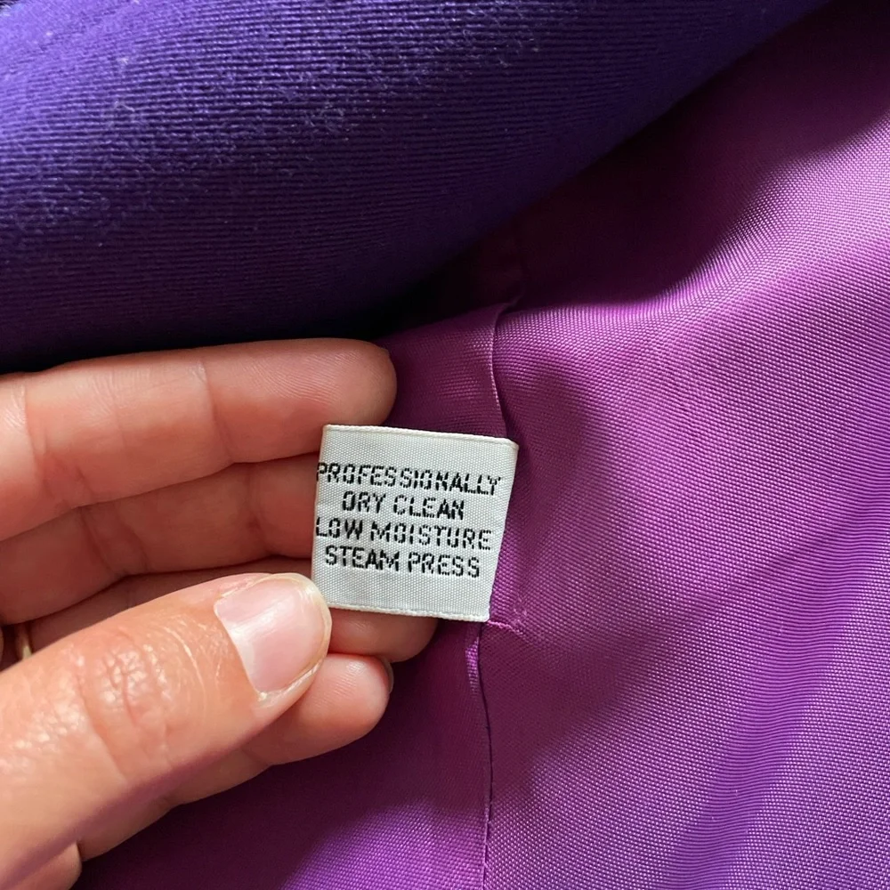 Vintage Dior Purple Blazer